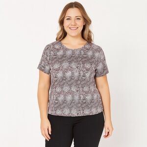 Nicola 𝅺Snakeskin Print Top Size L